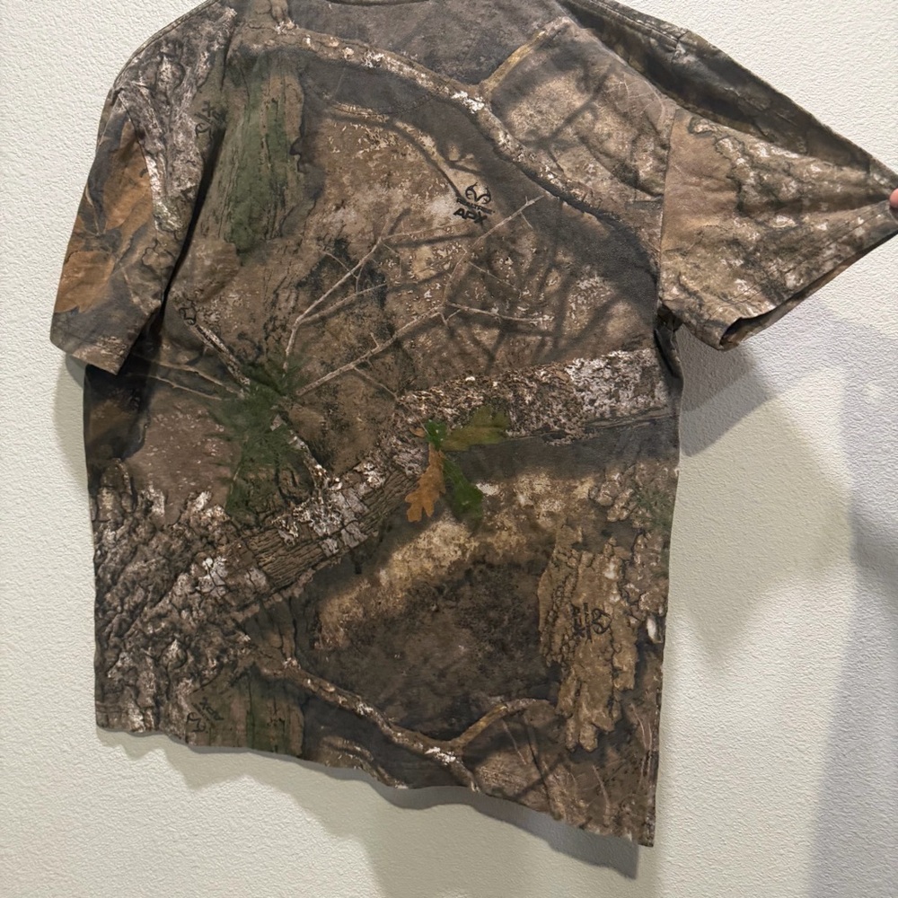 Disney Chip Dale Camo Graphic Tee XL Vintage Style Distressed Forest Shirt NWOT - Picture 7 of 13